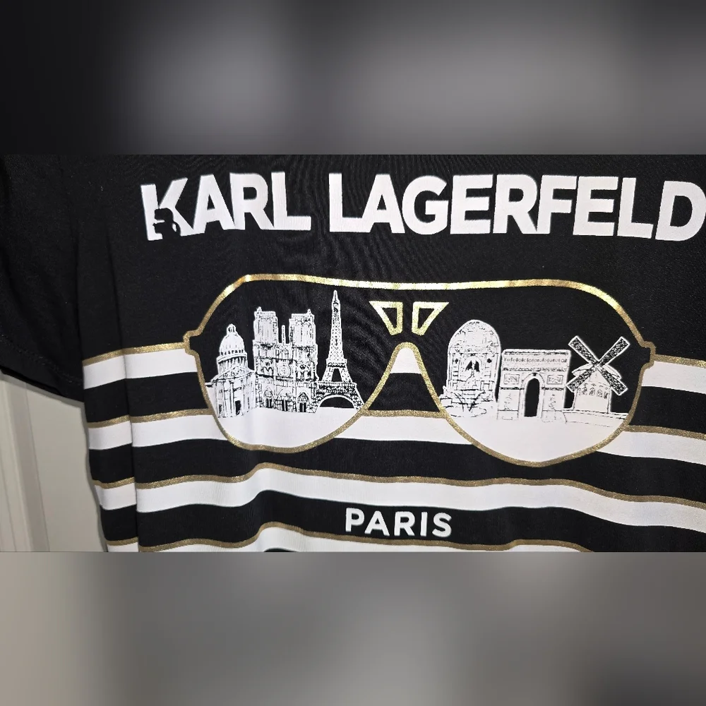 Karl Lagerfeld EUC top Size S - Picture 3 of 7
